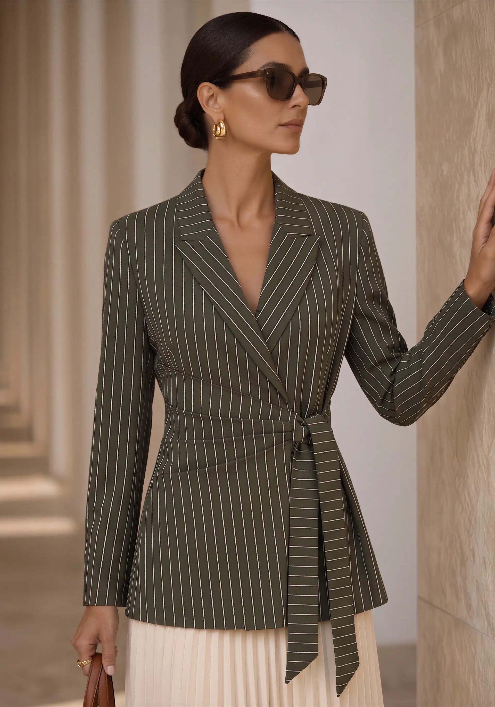 Signature Wrap Blazer