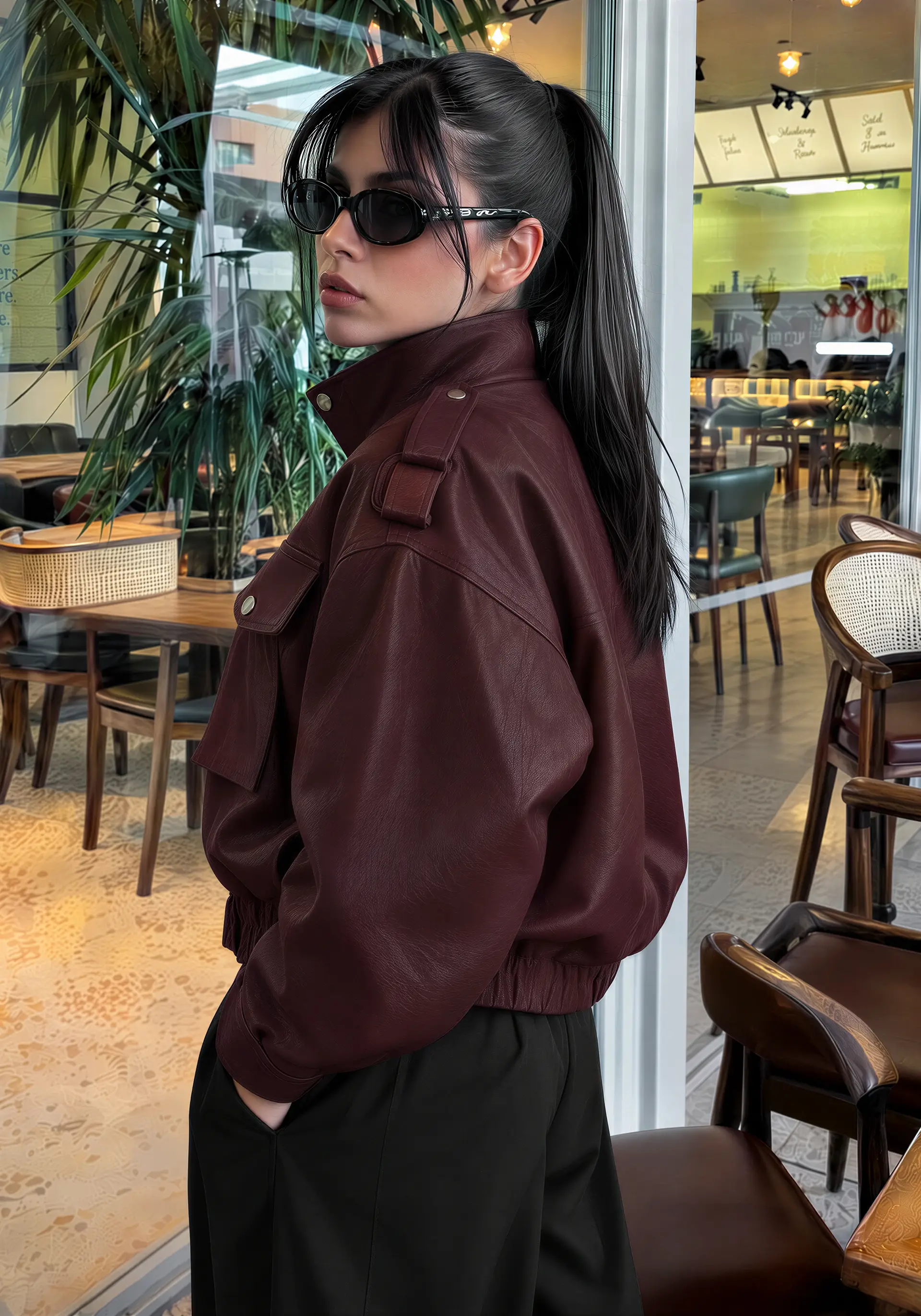 Street Luxe Leather Jacket